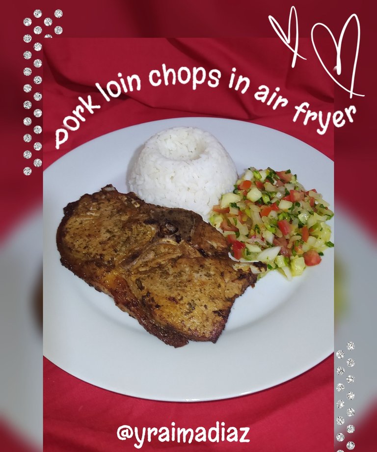 Pork Loin Chops in Air Fryer [ ESP][ENG]