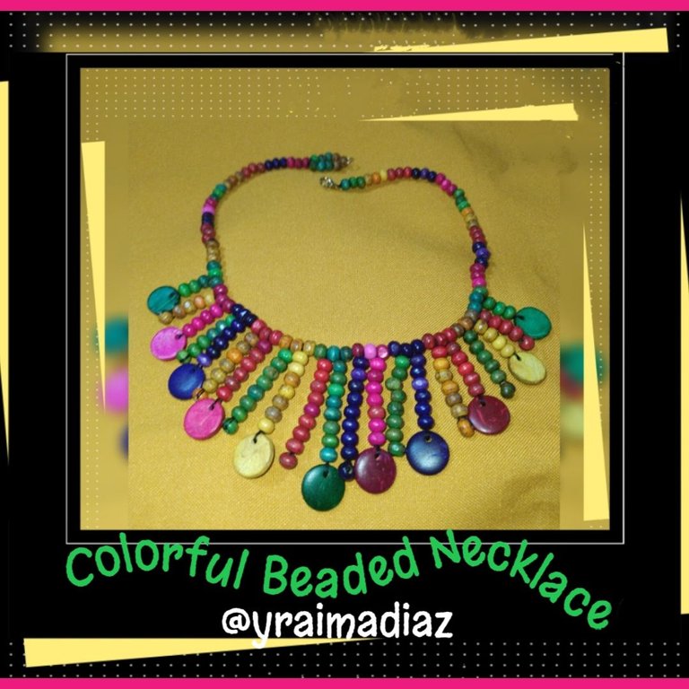 Colorful Beaded Necklace [ESP][ENG]