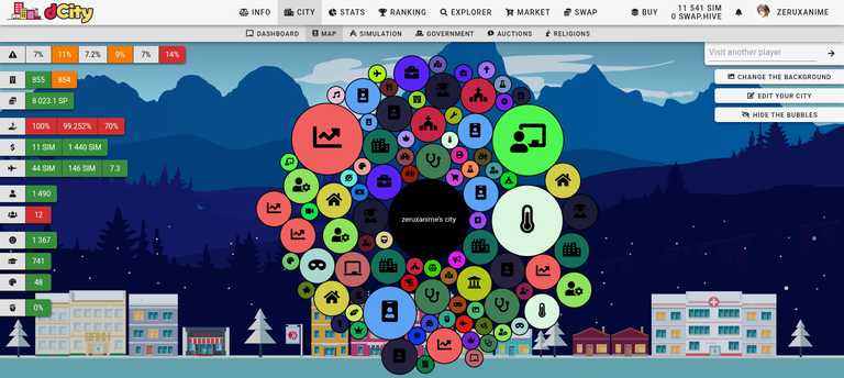 🏙️ dCity Update — September 7, 2025: Expansión y balance social en Zeruxanime City