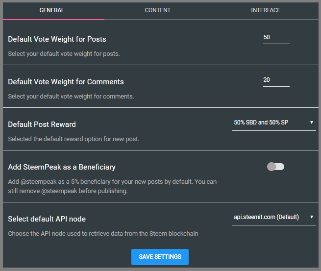 steempeak settings.png