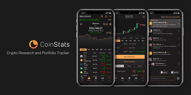 coinstats crypto portfolio tracker