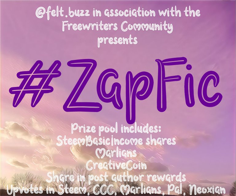 #Zapfic Microfiction Writing Contest. We are creative : #WeAreSteem