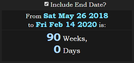 From Splinterlands first post to Valentinesday 2020 are 90w.PNG