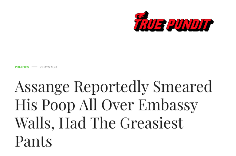 Assange Reportedly Smeared His Poop All Over Embassy Walls  Had The Greasiest Pants – True Pundit.png