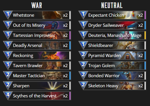 Slayer War decklist.png