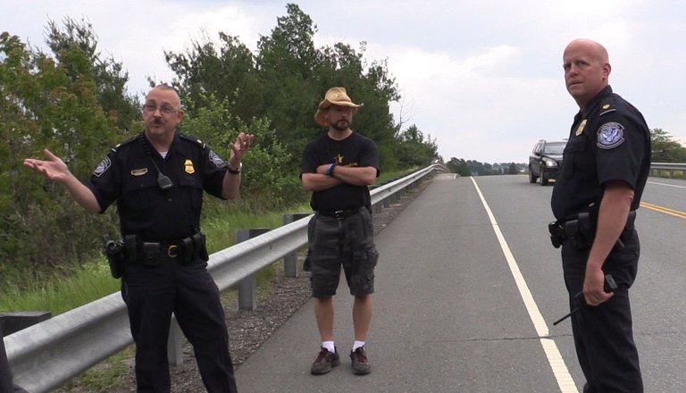 Border Patrol in Derby Line, VT