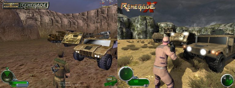 Renegade vs RenegadeX