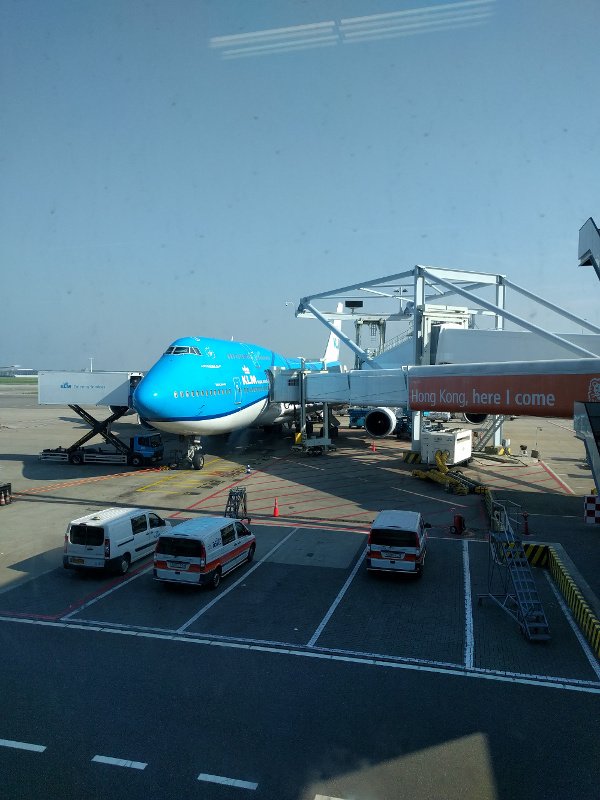 Image of KLM 747