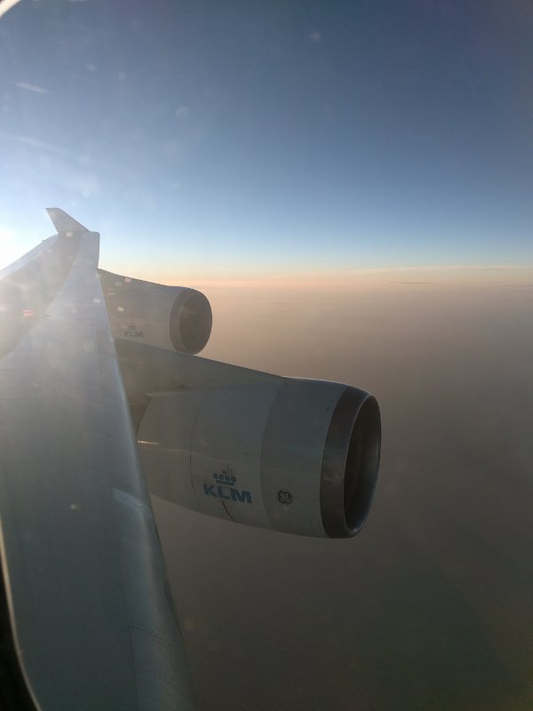 View from 30000 ft - yes, it's a sun rise and not a sun set... If you are observant enough to spot the deliberate mistake, I want to hire you.