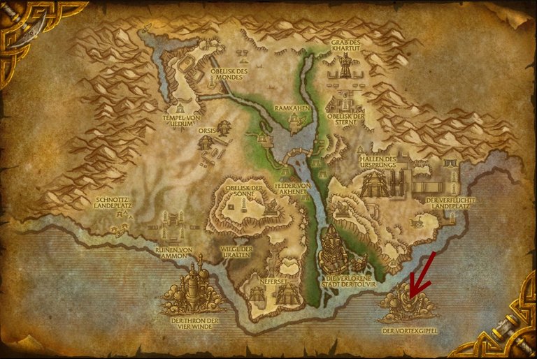 Uldum Map