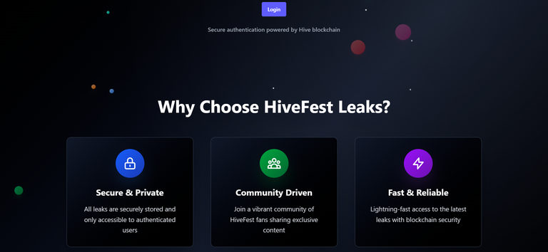 What's in hivefest leaks?