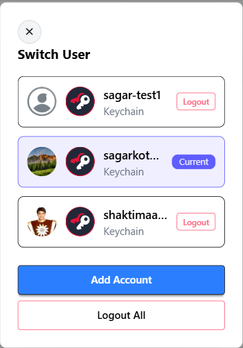 switch user light mode