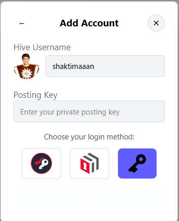 add user with posting key - light mode