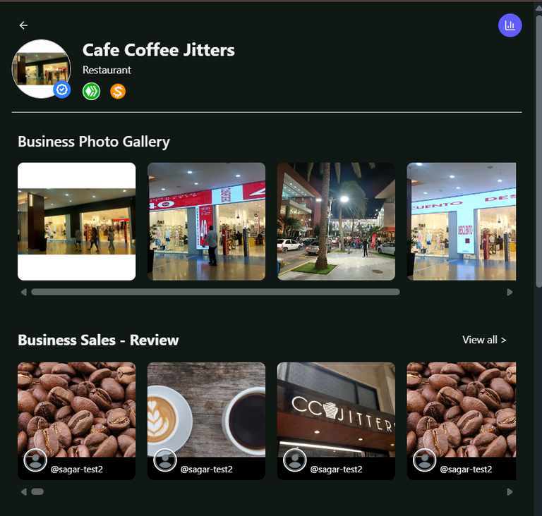 Trusted Guides view