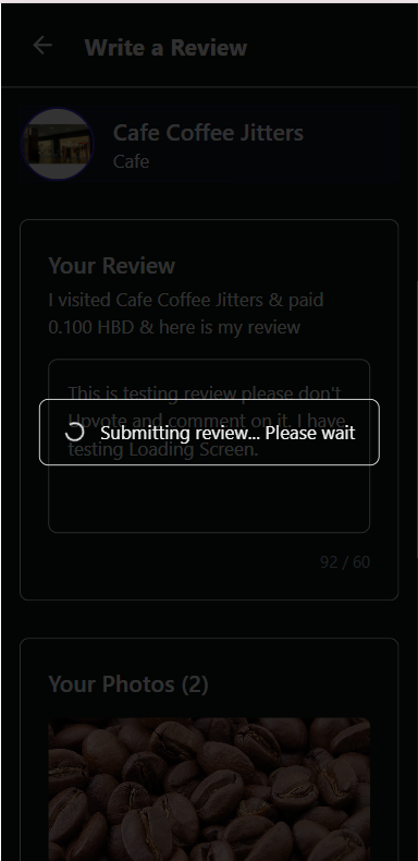 Publishing & Submitting Review