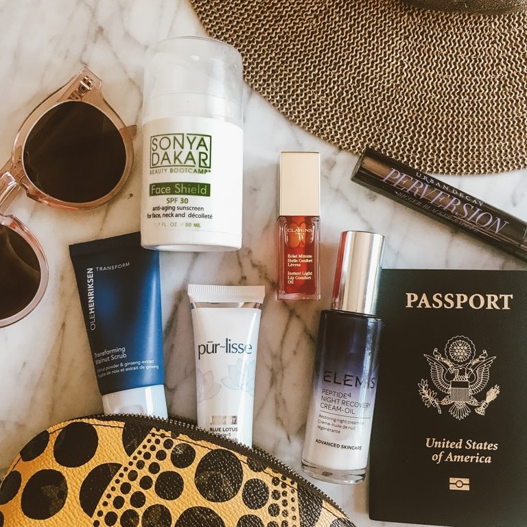 How to Pick Travel Skin Care Products featured by popular California beauty blogger Haute Beauty Guide