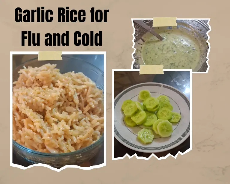 Garlic Rice for Flu and Cold