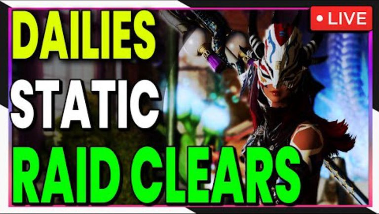 ★ Static Savage Raid Practice and clears hopefully more than 2 clears! Minor dailies~! ★