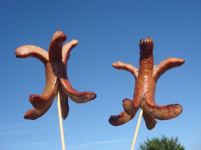 Image result for spider hotdogs