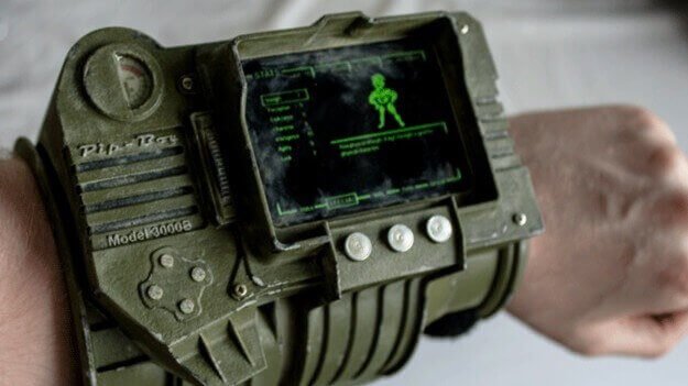 Fallout Pip-Boy 3000 marca IV cosplay