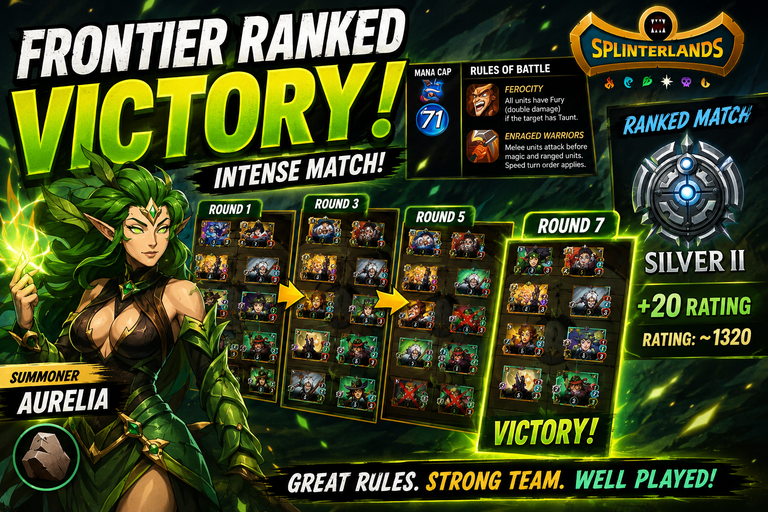 Amazing win for Earth Team. Silver II Ranked Match.