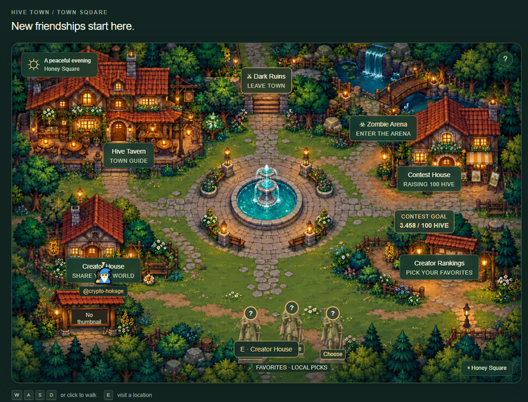 Hive Town - A New Game on Hive