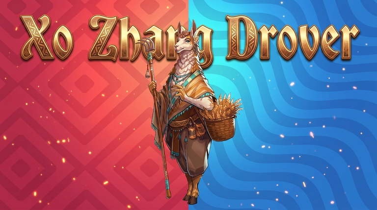 Splinterlands- Xo Zhang Drover: A support unit that shifts the tide of battle with a passive effect.