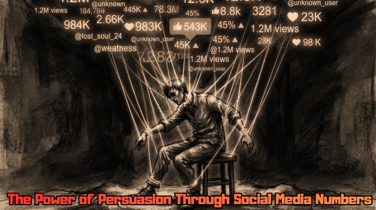 The power of persuasion through social media numbers [EN/PT]