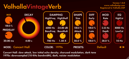Valhalla Reverb Plugin