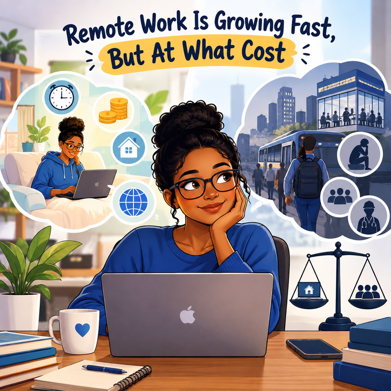 Remote Work Is Growing Fast, But At What Cost