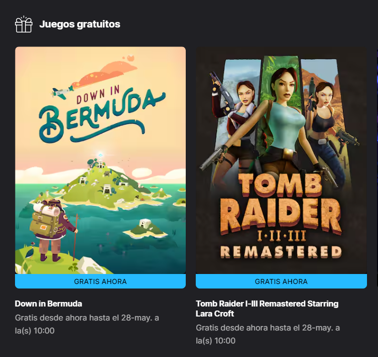  Otros dos juegos gratis esta semana #epicgames