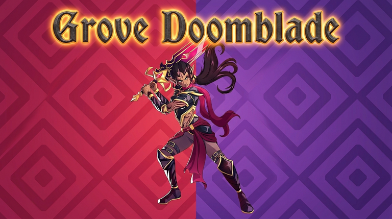 Splinterlands- Grove Doomblade: A warrior who keeps enemies under pressure with powerful strikes.