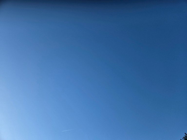 Schöner blauer Himmel