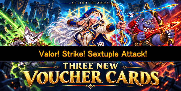 Splinterlands: Shields Up, Arrows Loose! Three New Voucher Cards Arrive September 30