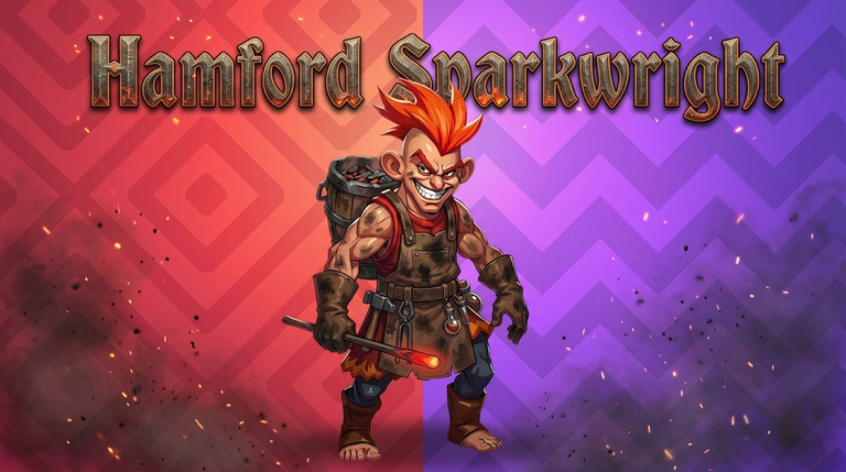 Splinterlands- Hamford Sparkwright: Great potential packed into a small package.