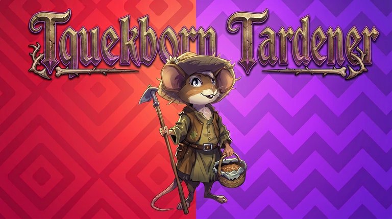 Splinterlands- Squeakborn Gardener: A useful card for your team in low mana battles.