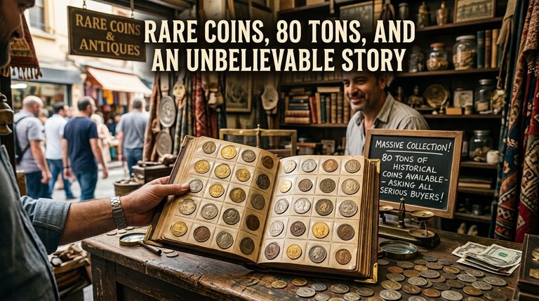 Rare Coins, 80 Tons, and an Unbelievable Story 