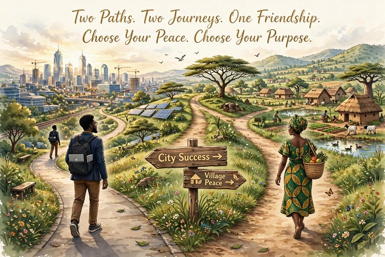 TWO FRIENDS, TWO DIFFERENT ROADS __BUT WHICH ONE TRULY FAILED?___#89(ED2)