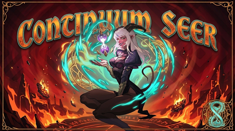 Splinterlands- Continuum Seer: A variant fighter at low mana.
