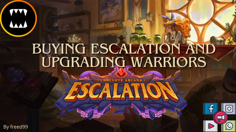 Buying Escalation and upgrading warriors.(En/Es).