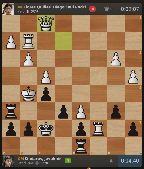 Brilliant Mating Net in the 46th Chess Olympiad