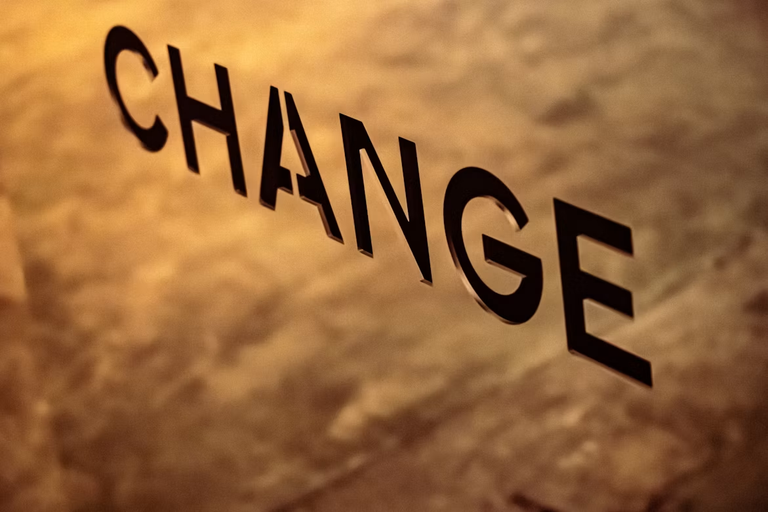 Change starts with little
