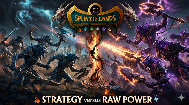 Splinterlands:Strategy Over Raw Power!