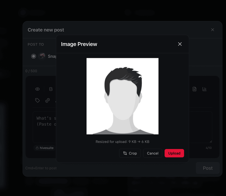 Smart Image Upload Flow