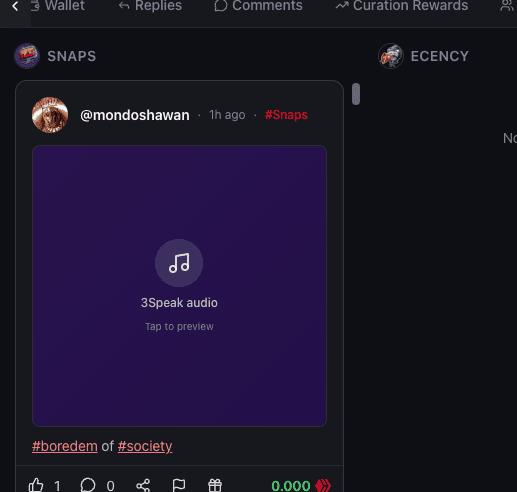3Speak Audio Preview Support
