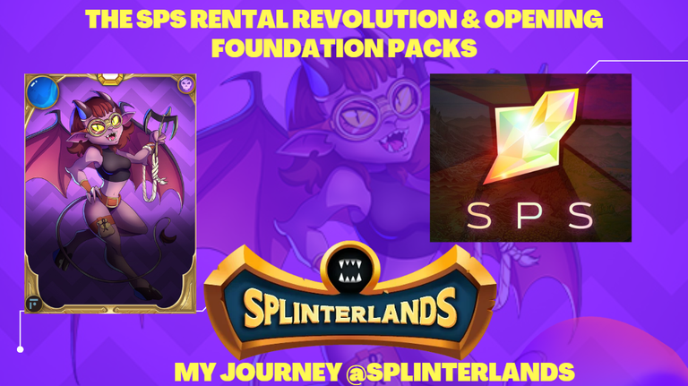 The SPS Rental Revolution & Opening Foundation Packs