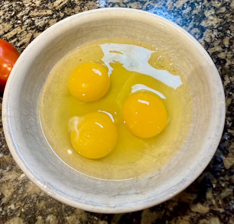 Crack eggs