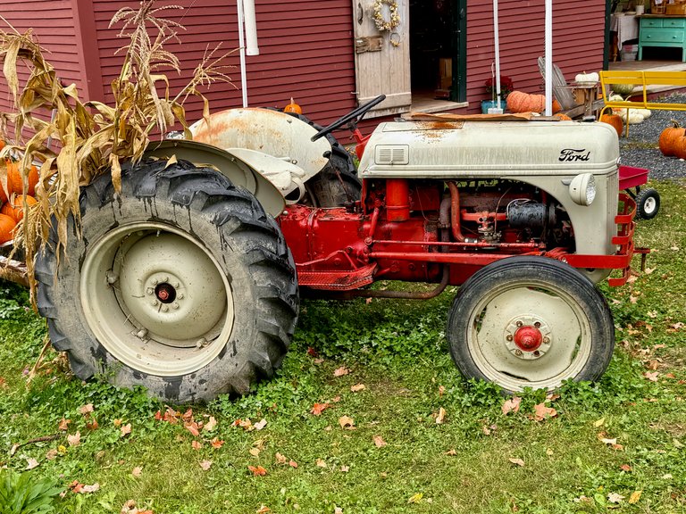 Old Ford tractor