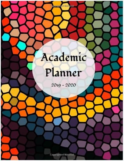 academic planner 2019 