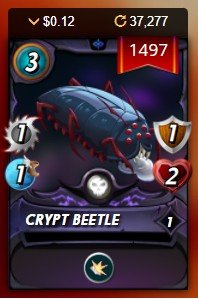 Crypt Beetle